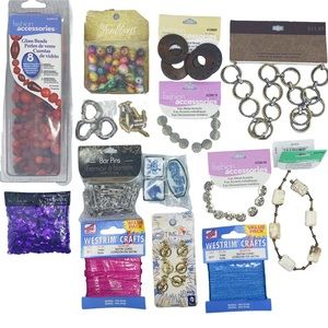Assorted Craft Supplies for Jewelry Making / Misc Crafts